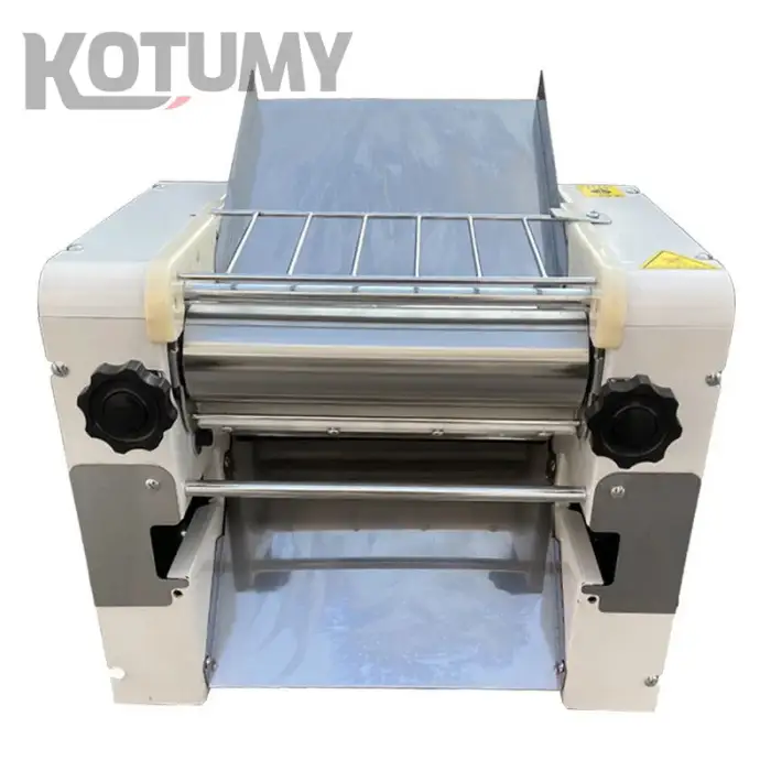 Commercial Desktop Automatic All-in-One Dough Sheeter Electric Dumpling Noodle Pressing Machine with Kneading Cutting Features