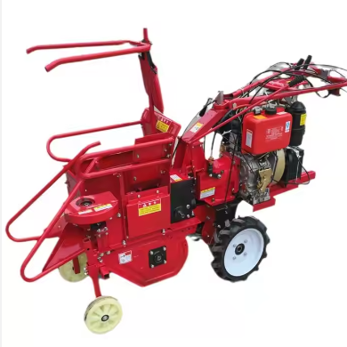 Mini Hand Push Self-Propelled Corn Harvester - Easy to Operate Maize Machine