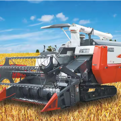 Kubota Mini Grain Harvester - Agriculture Combine Harvester Machine