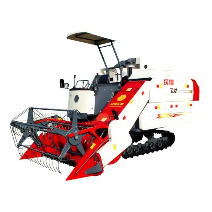 2.2m Cutting Width 88hp Mini Wheat Harvester Machine