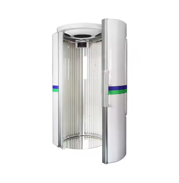 Commercial Stand-Up Tanning Machine with 48 Cosmedico Lamps