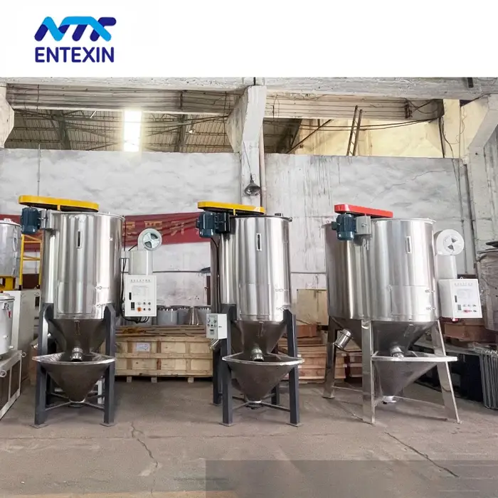 5 Ton Automatic Dryer Mixer Screw Hopper Plastic Drying Machine with Pellets Mix Feeding System for Various Kinds of Plastics