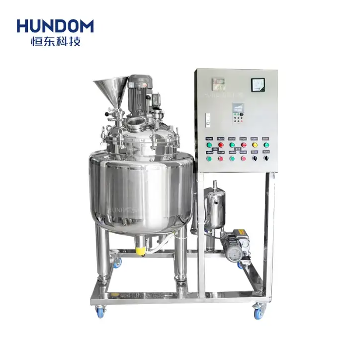 HUNDOM Vacuum Mixer Mixing Machine – 40L Capacity For Cosmetics, Chemicals, And Food Processing