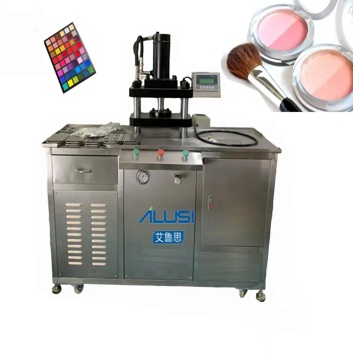 Semi-Automatic Hydraulic Powder Pressing Machine for Cosmetics