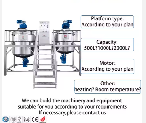 PROMAKE Liquid Washing Mixer For Chemicals, Plastics, And Food Processing