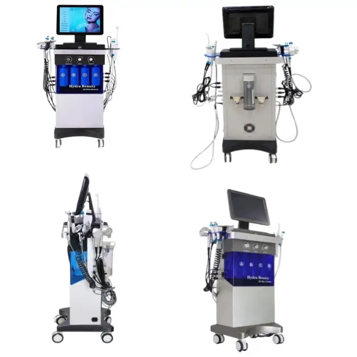 Professional 14-in-1 Hydra Oxygen Diamond Microdermabrasion Jet Peel Hydra dermabrasion Machine