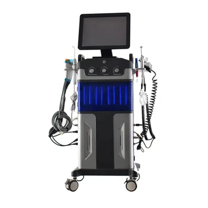 12-in-1 Hydra Dermabrasion Facial Peel Machine: Skin Rejuvenation and Hydro Microdermabrasion