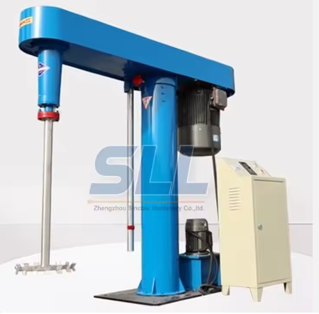 DZJX 1.5KW Hydraulic Lifting and Dispersing Paint Mixer for Automotive and Car Paint