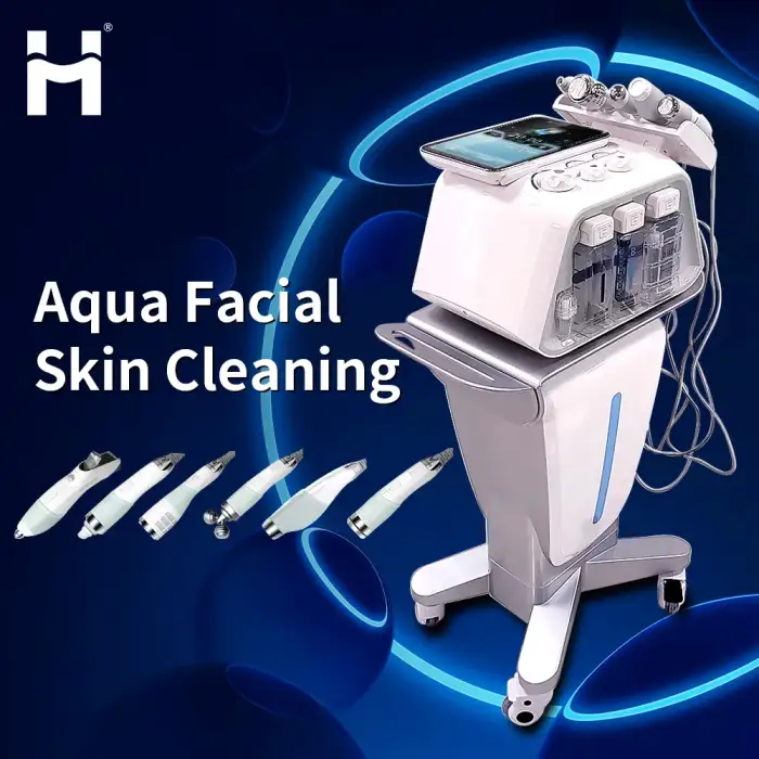 Hydro Dermabrasion Aqua Facial Peeling Machine Diamond Hydro Water Peel hydro Beauty Dermaplaning Hydrodermabrasion Face Machine