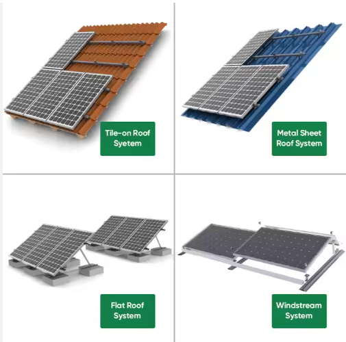 Complete Off-Grid 10kW Solar System with 10kW Solar Energy and 10000W Solar Panels.