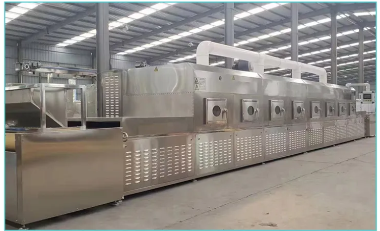 Industrial Microwave Tunnel Dryer For Efficient Herb And Leaf Drying