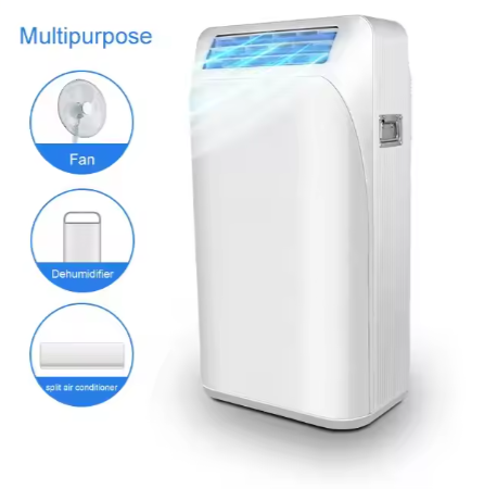 Ductless Energy Storage Mobile Air Conditioner Portable Mobile Air Conditioner