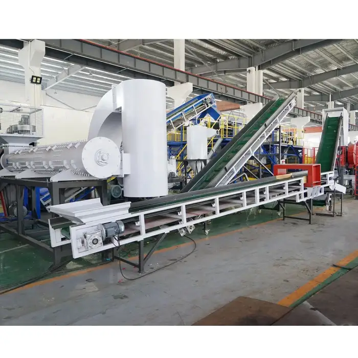 PP PE Soft Film Recycled Washing Line PP PE Film Assembly Line Manufacturer Direct Sale For Plastic Reuse