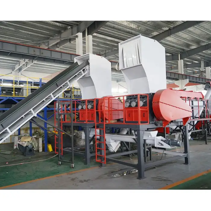 PP PE Soft Film Recycled Washing Line PP PE Film Assembly Line Manufacturer Direct Sale For Plastic Reuse