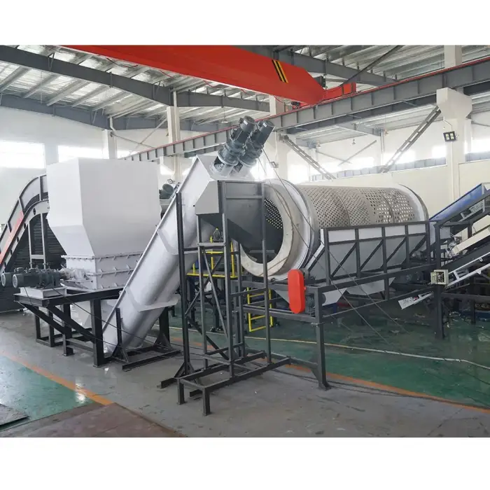 PP PE Soft Film Recycled Washing Line PP PE Film Assembly Line Manufacturer Direct Sale For Plastic Reuse