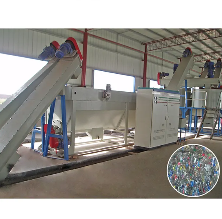 PET Bottle Waste Plastic Recycling Washing Machine Line