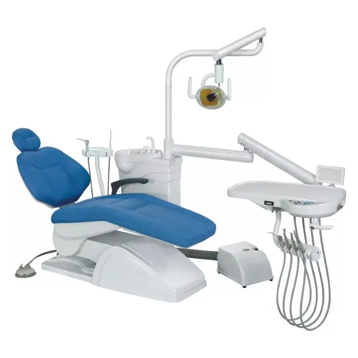 Dental Chair with One Dentist Stool