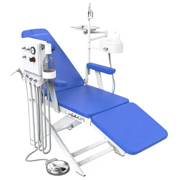 Fully Foldable Mobile Dentist Chair for Convenient Use