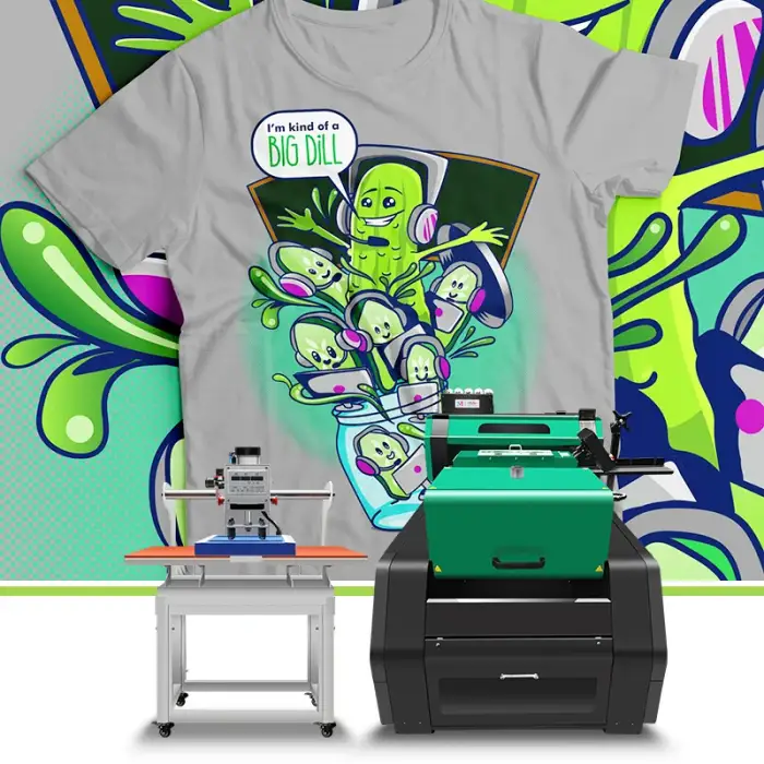 T Shirt Printing Machine DTF Printer and Shaker System