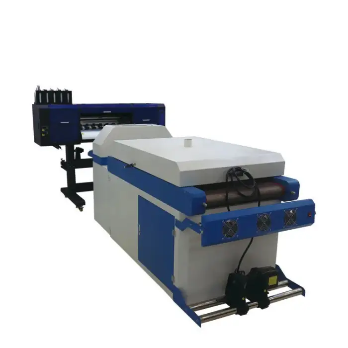 High Quality 24in A1 60 cm Roll Double Head I3200 4720 Wide Format DTF Inkjet Printer Machine With Powder Shaker