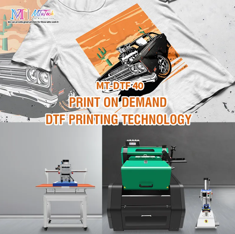 MTuTech T-Shirt Printing Machine – DTF Printer and Shaker System