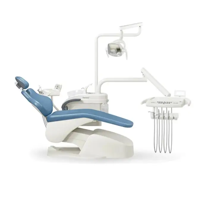 Dental Surgery Chair Featuring Integrated LED Light for Enhanced Visibility