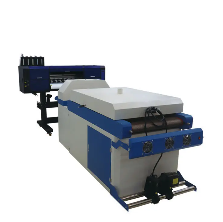 24in A1 60 cm Roll Double Head I3200 4720 Wide Format DTF Inkjet Printer Machine with Powder Shaker