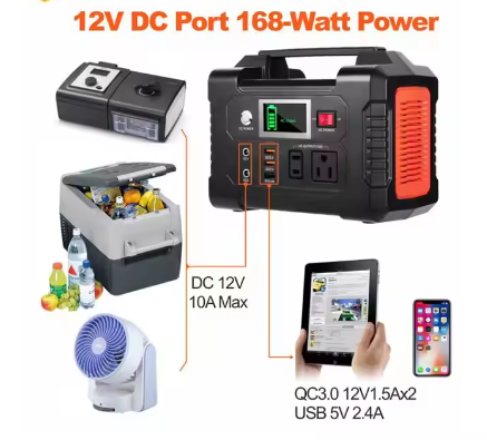 Portable Power Station 51.8V 48V 100Ah 200Ah 300Ah Wall-Mountable Lithium Battery Bank for Outdoor