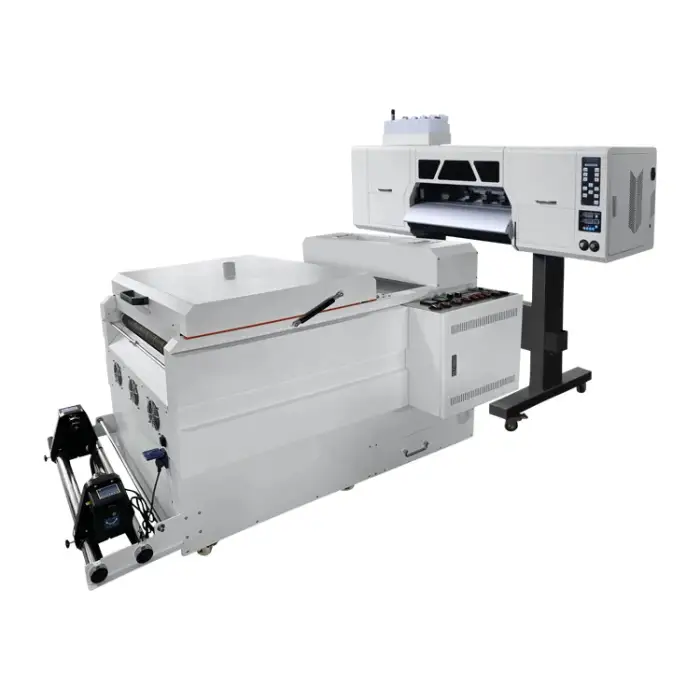 60cm DTF Printer i3200 5 Head Printer with Vertical Shaker and Dryer Oven