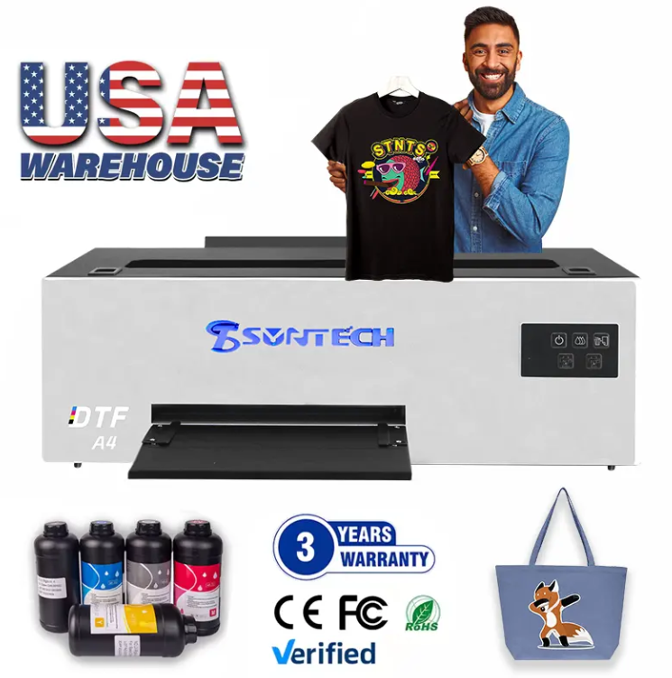 T-Shirt Film A4 A3 DTF Printer Textile / Shoe / Handbag / T-Shirt A3 A4 DTF Printer