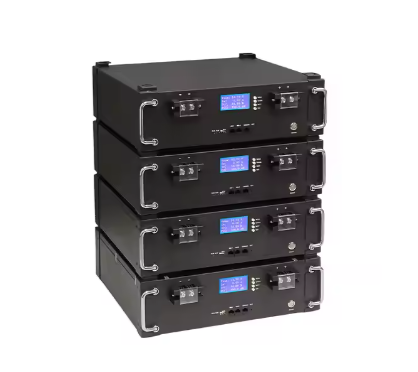 Rack Mount Lithium Ion Phosphate Batteries 48V 100Ah 200Ah 2kW 3kW 5kW Rechargeable Storage Battery Pack