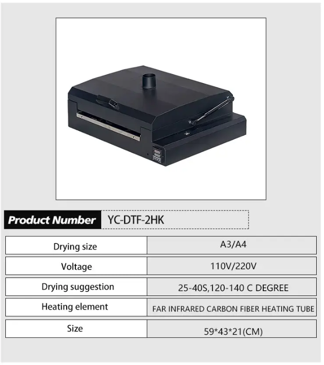 A3 / A4 L805-L1800 DTF Printing Machine