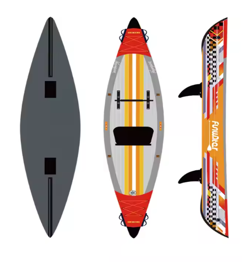 Pedal Kayak Fishing Inflatable Kayak Two Person Fishing Boat Cheap Kayaks for Sale