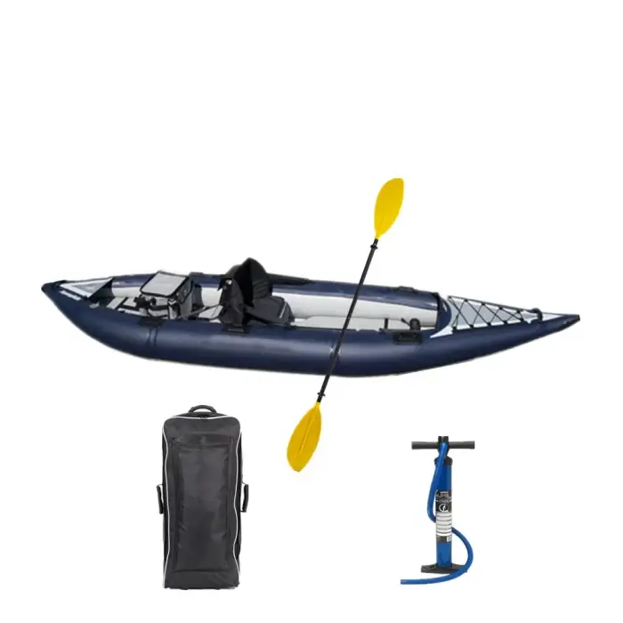 Wholesale Cheap Fishing Inflatable Canoe Kayak PVC Inflatable Kayak for Outdoor Use