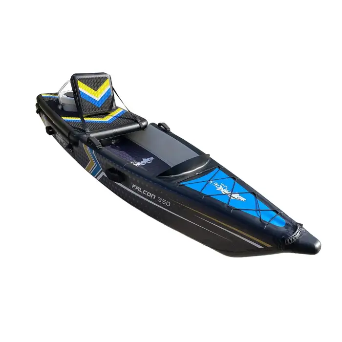 Histar Manufacturer OEM ODM 3.80m Pro Four Air Chamber Rowing Boat Multi-Purpose One or Two Person Drop Stitch Inflatable Kayak