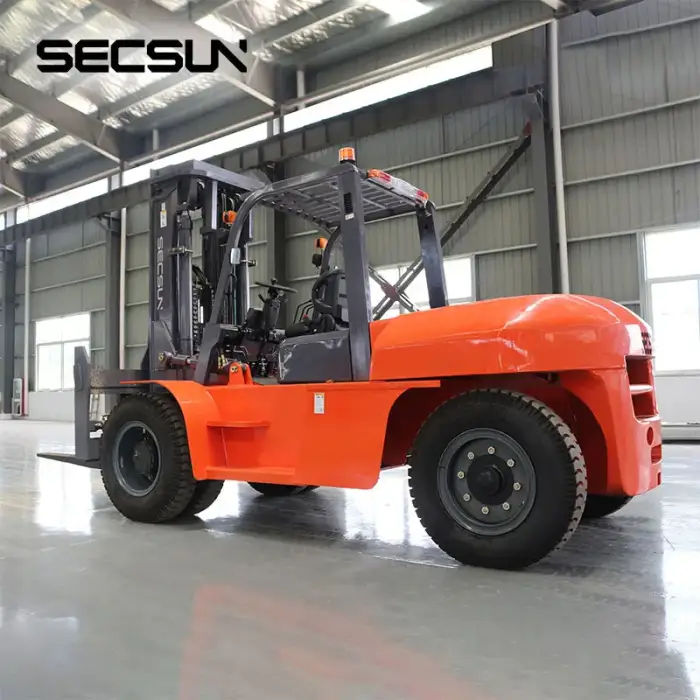 4Wd Enclosed Cab 7 Ton 8 Ton 10 Ton 13 Ton 15 Ton Diesel Fork Lift With Side Shifter.