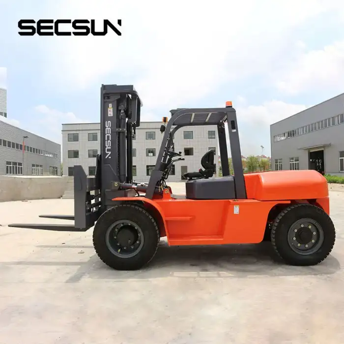 4Wd Enclosed Cab 7 Ton 8 Ton 10 Ton 13 Ton 15 Ton Diesel Fork Lift With Side Shifter.