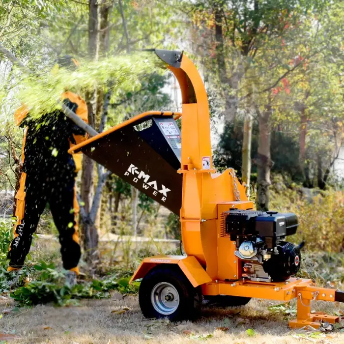 Portable Wood Chipper Machine for Producing Wood Chips Efficiently