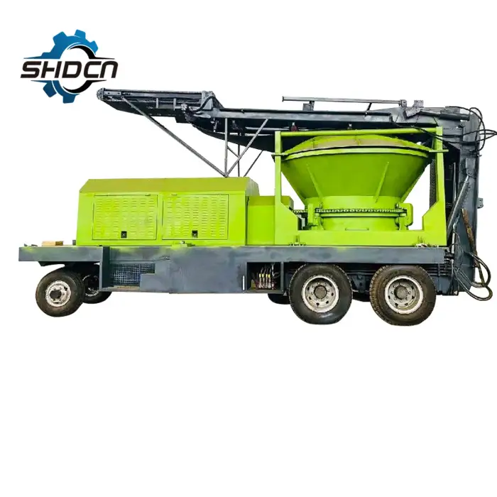 wood crusher machine mobile crusher