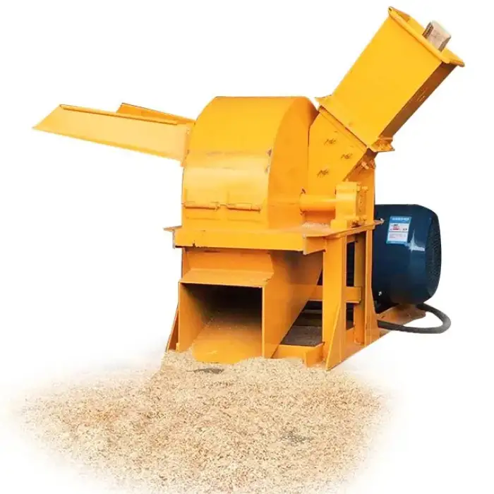 Multifunctional wood crusher sawdust making machine/timber log wood shredder branch crusher machine