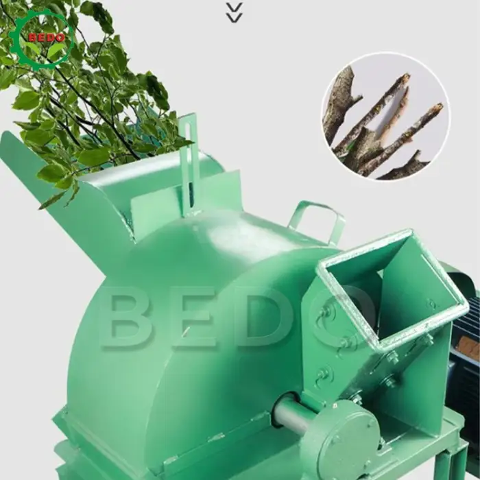 Waste Wood Crusher Machine for Producing Sawdust and Wood Chips Efficiently