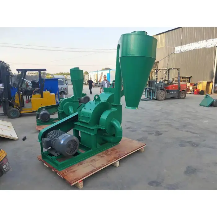 Multifunctional Wood Crusher Machine: Electric Wood Crushing Machine with Cyclone