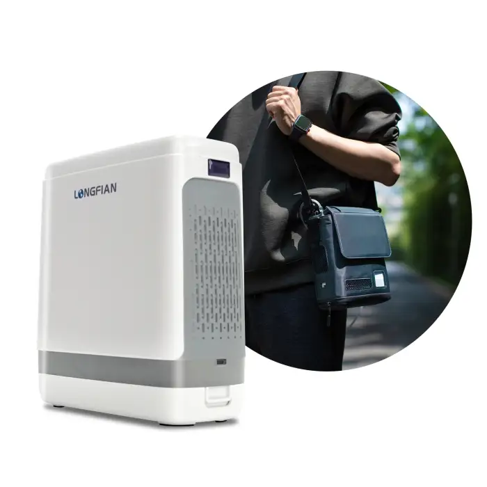 Mini Portable Oxygen Concentrator For Home And Travel Use Oxygen Therapy Machine