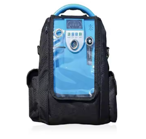 Home Use 5L Mini Portable Oxygen Concentrator With Battery And Carry Bag Travel