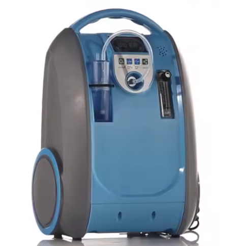 Home Use 5L Mini Portable Oxygen Concentrator With Battery And Carry Bag Travel