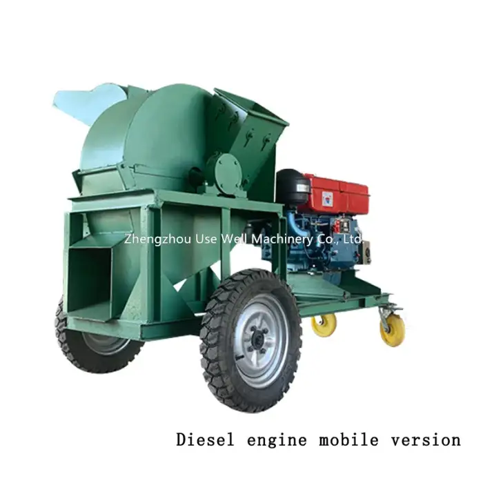 Sawdust Wood Crusher Machine: Grinder, Branch Wood Chipper Crusher, and Wood Shredder Machine