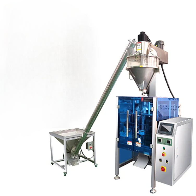 Automatic 500G Food Additive Powder Packing Machine Instant Coffee Powder Packaging Machine With Screw Feeder