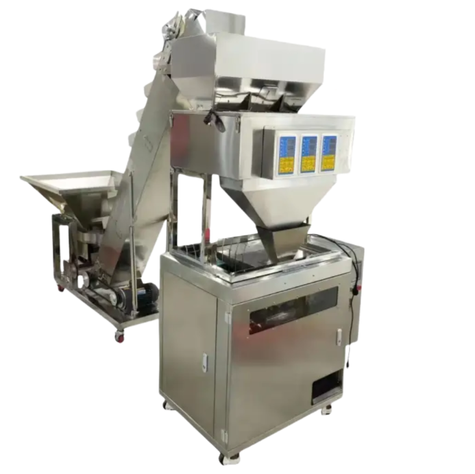 PM-24A01 Automatic 1300 Bags Per Hour Cookies Pre-Made Bag Filling Packing Machine For Pellet Candy Packaging Machine