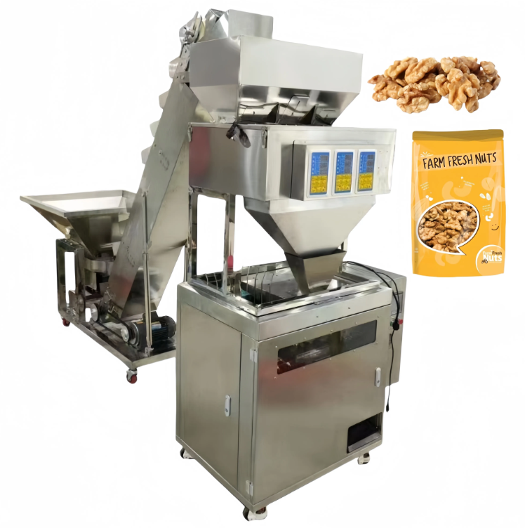 PM-24A01 Automatic 1300 Bags Per Hour Cookies Pre-Made Bag Filling Packing Machine For Pellet Candy Packaging Machine