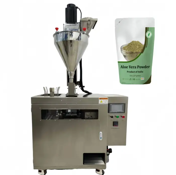 PM-24A02 High Accuracy Horizontal  Packaging Machine Food Pre-Made Bag Automatic Chemical Powder Doy Pack Packing Machine